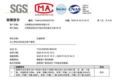ROSH十项检测汇报